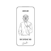 Green Lion 9H Steve Matte Strong Full Glass Protector for iPhone 17 Pro Max, Crystal Clear, Anti-Scratch, Anti-Fingerprint, Grease Resistance, Air Bubble Prevention, Highly Responsive - Clear