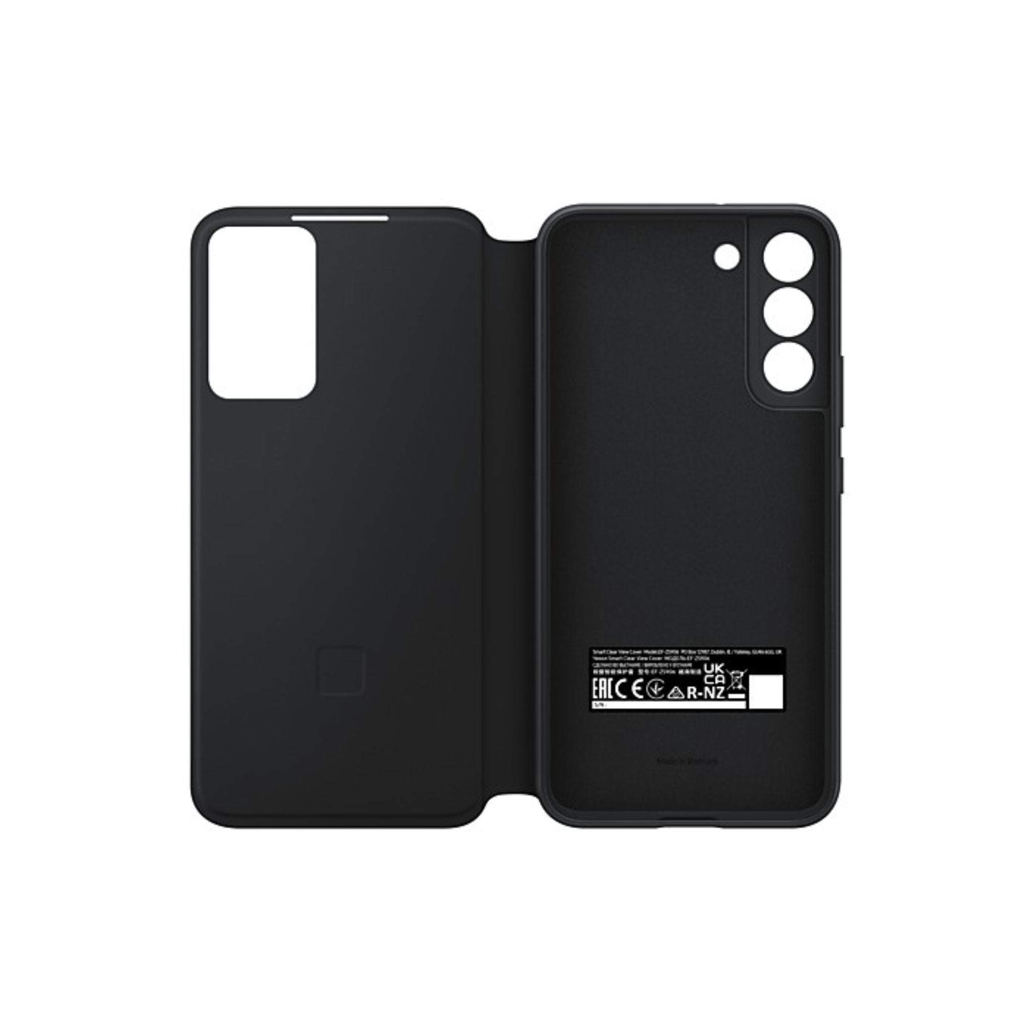 SAMSUNG Galaxy S22+ Smart Clear View Cover - Black