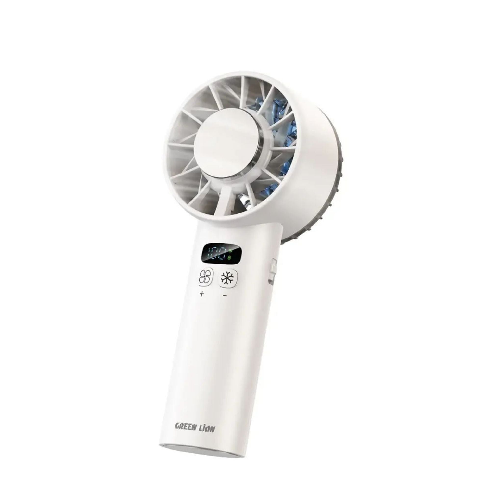 Green Lion Windix Pro Handheld Cooling Fan - White