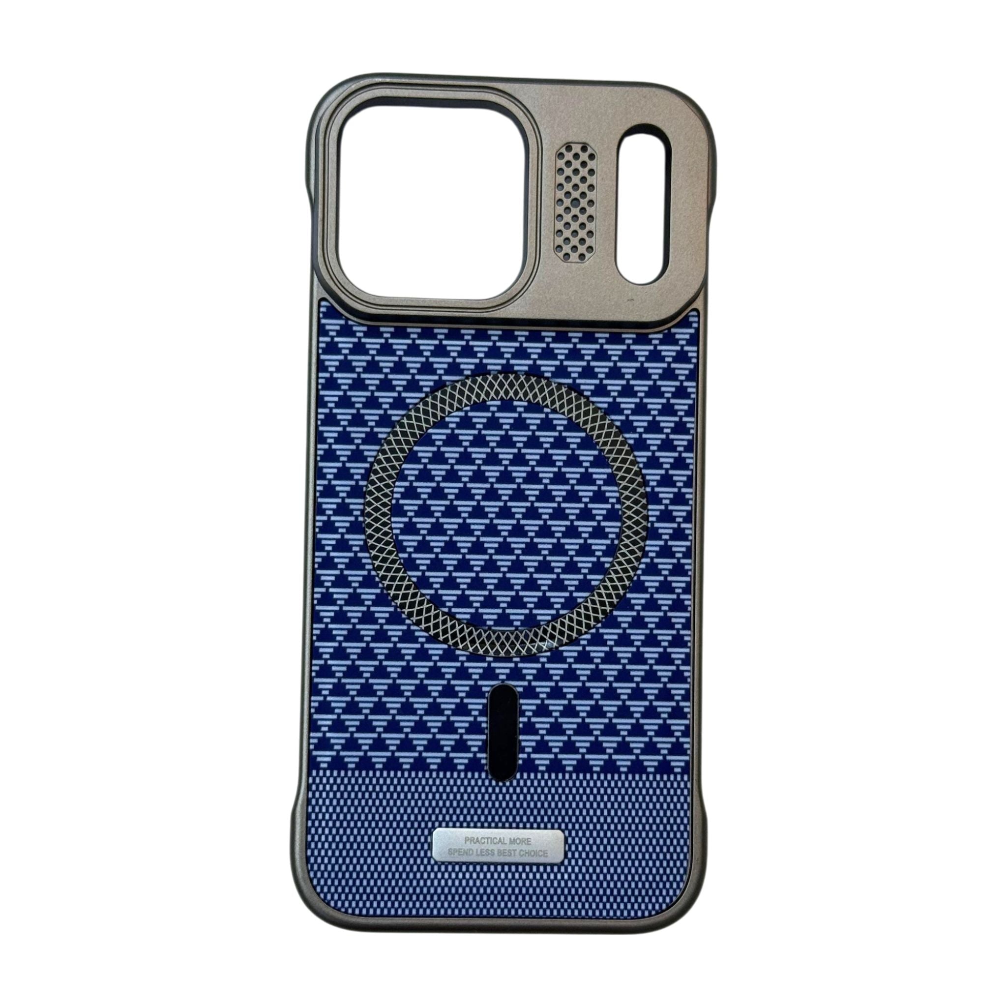 Compatible Phone Case Plastic Metal-Look MagSafe for iPhone 17 Pro Max