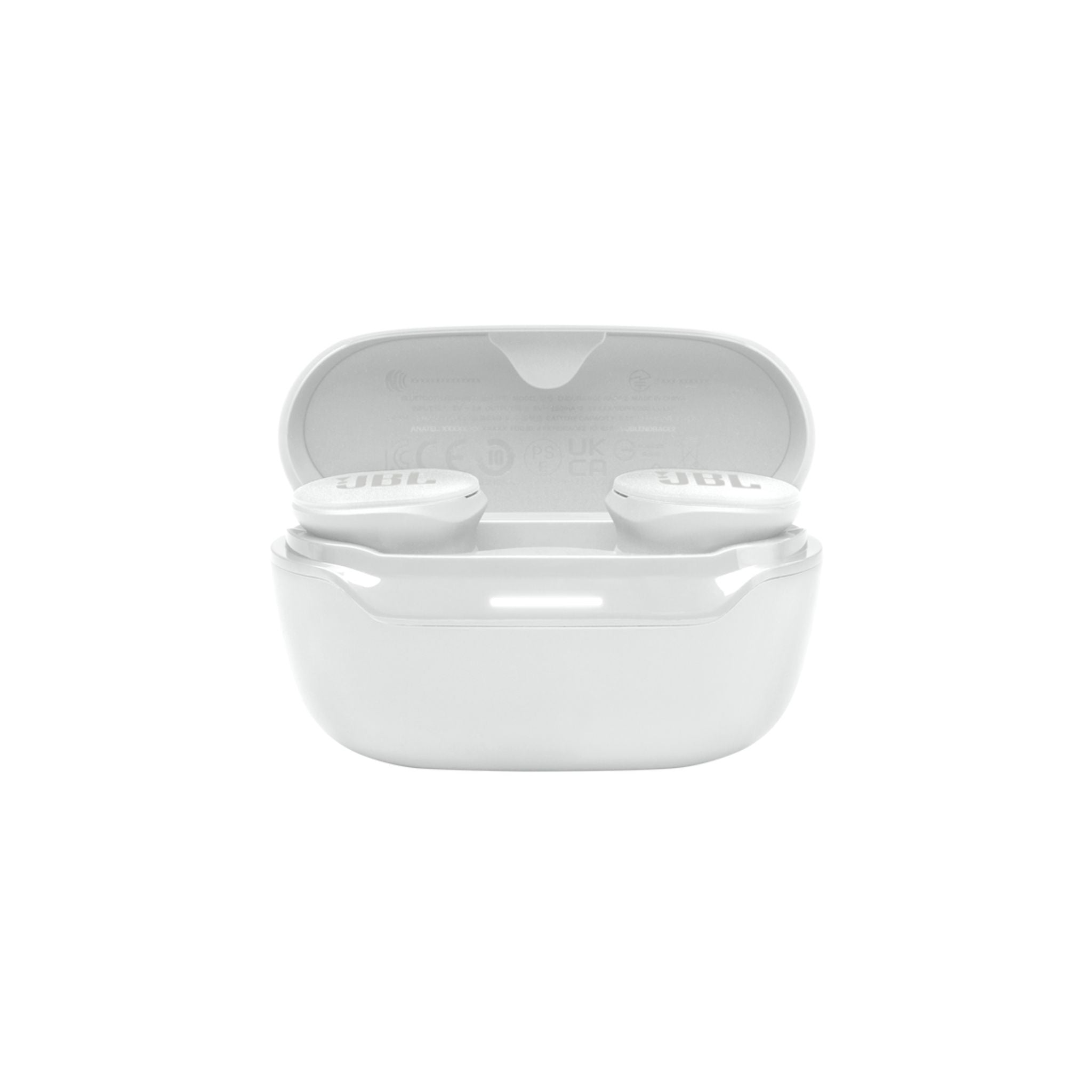 JBL Endurance Race 2, True Wireless Bluetooth Earbuds, 48 hrs Battery, IP68 Water and Dust Resistance, Noise Cancellation, Pure Bass Sound, Smart Ambient, Sports Modes - White
