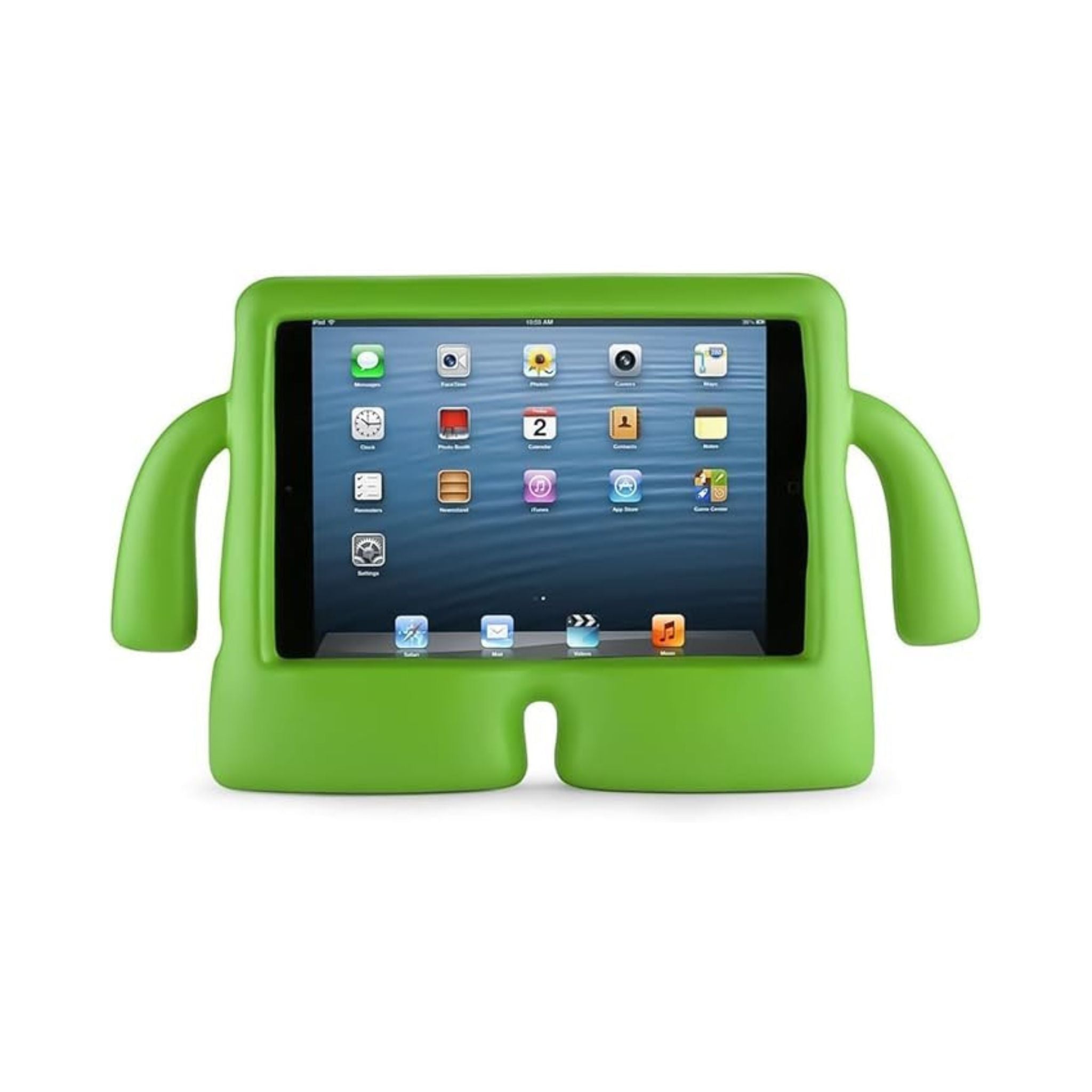 iPad Case Air 5th Generation 4th 10th 10.9 inch Pro 11 2020 2021 2022 Durable Shockproof Protective Cover for Kids Girls Boys - Silicone-Green