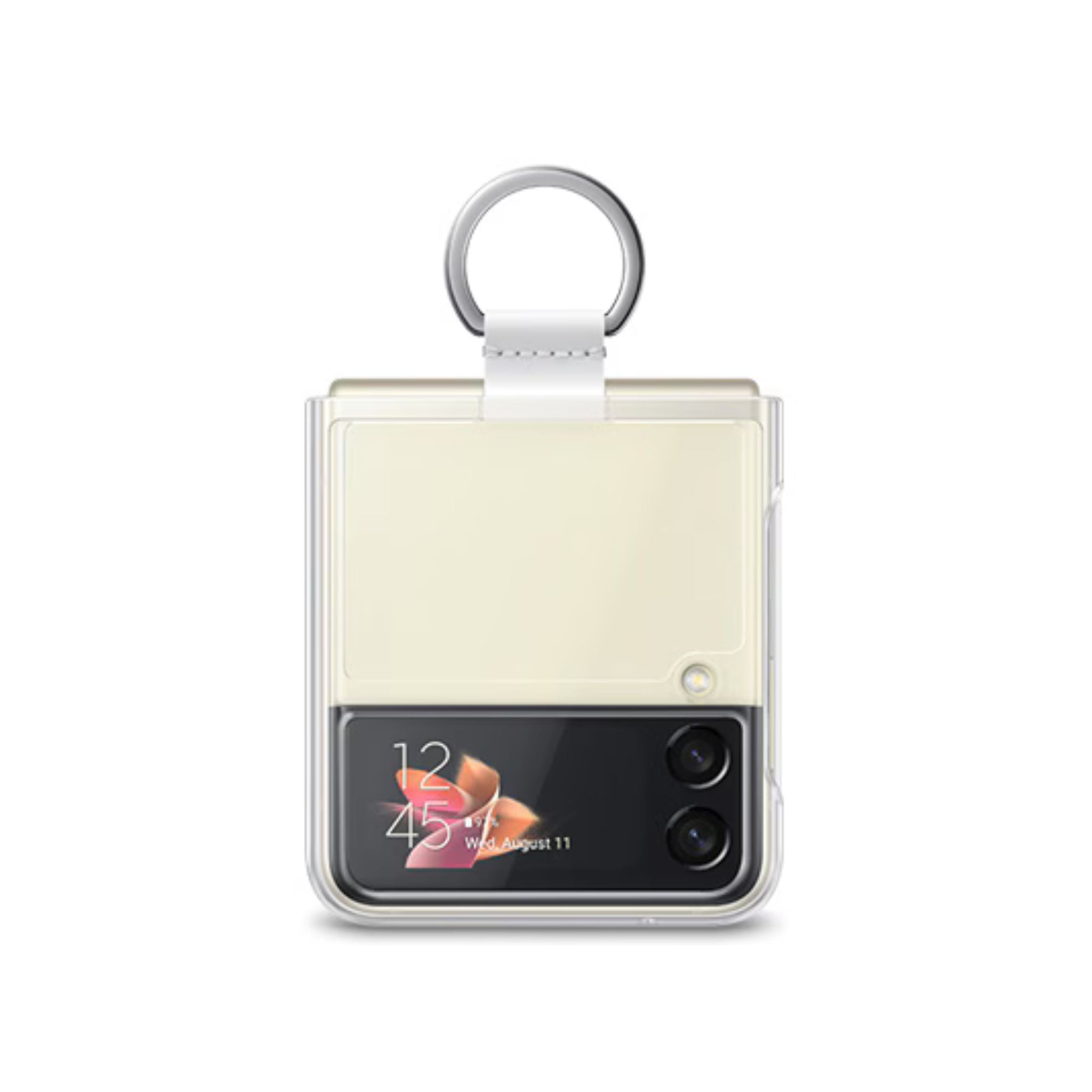SAMSUNG Galaxy Z Flip3 5G Clear Cover With Ring