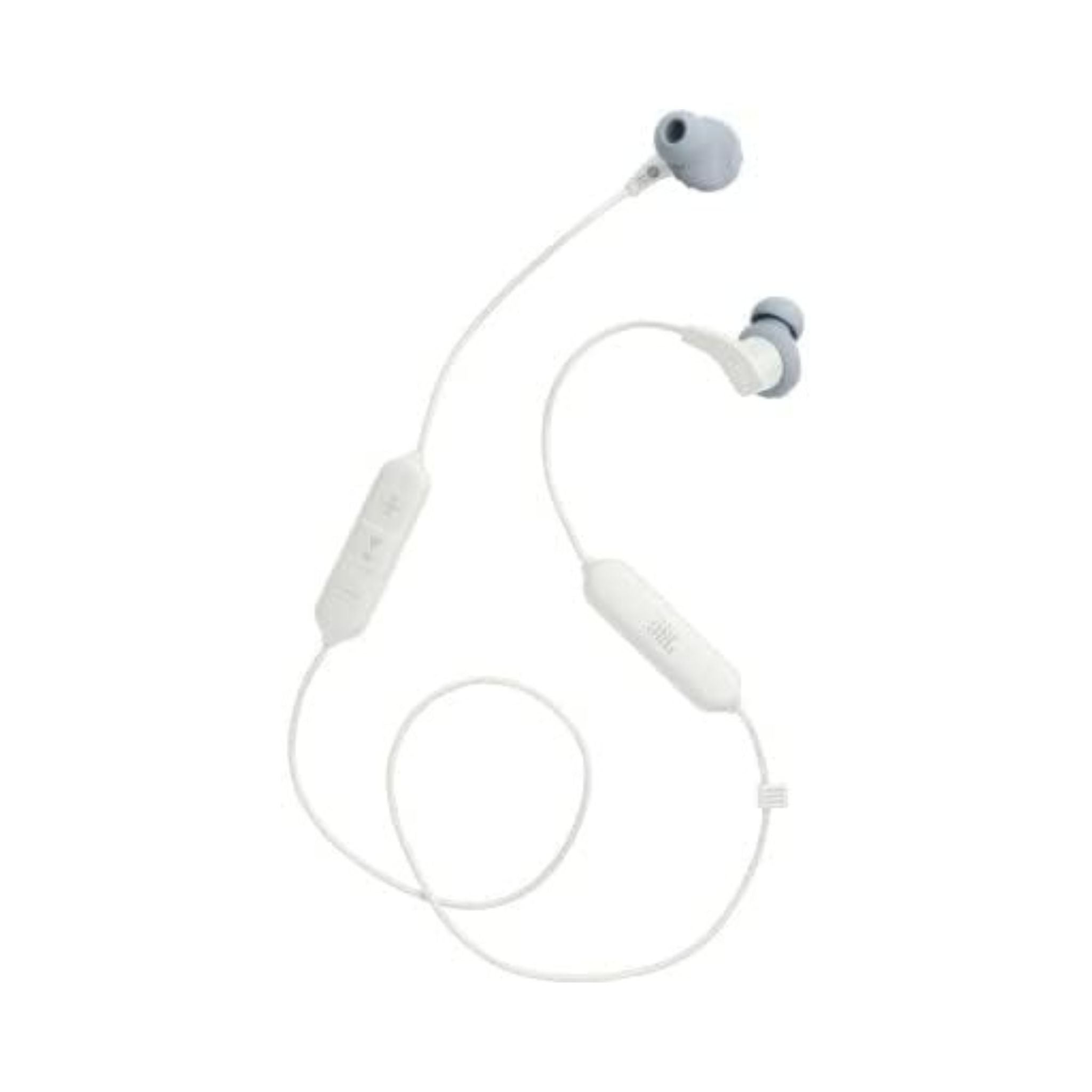 JBL Endurance Run 2 Bluetooth, Wireless In-Ear Sport Headphones, Fliphook, Twistlock and Flexsoft Technology, Sweatproof, 10H Battery, Hands-Free Call, Magnetic Buds - White