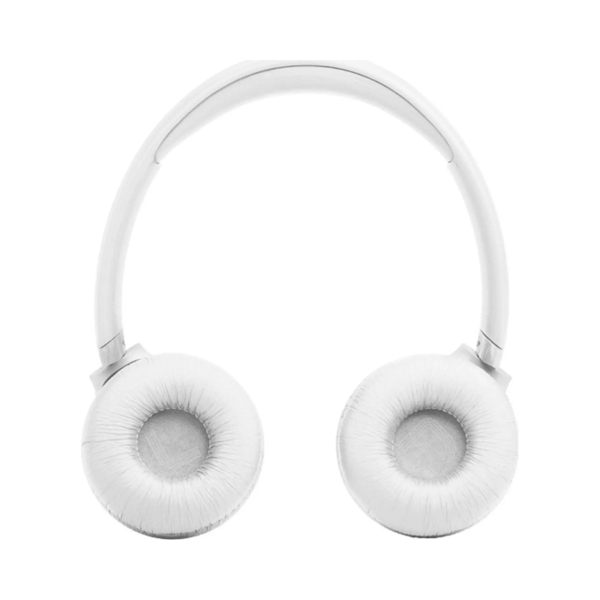 JBL Tune 530Bt Wireless On Ear Headphones Pure Bass Sound 76H Battery Hands Free Call Plus Voice Aware Multi Point Connection Lightweight And Foldable_White