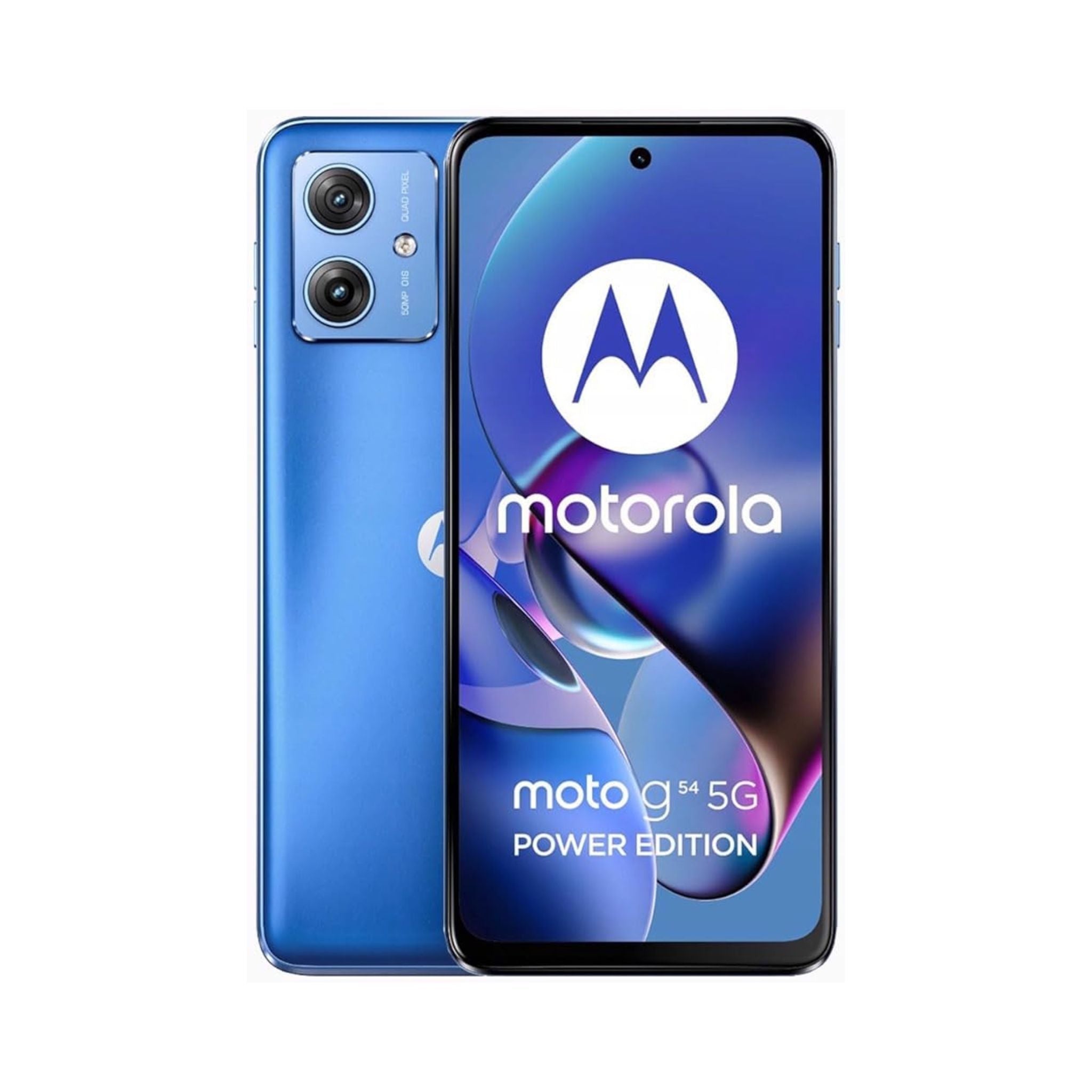 Motorola Moto g54 5G, Power Edition Dual SIM 8GB RAM 256GB ROM- International Version-Pearl Blue