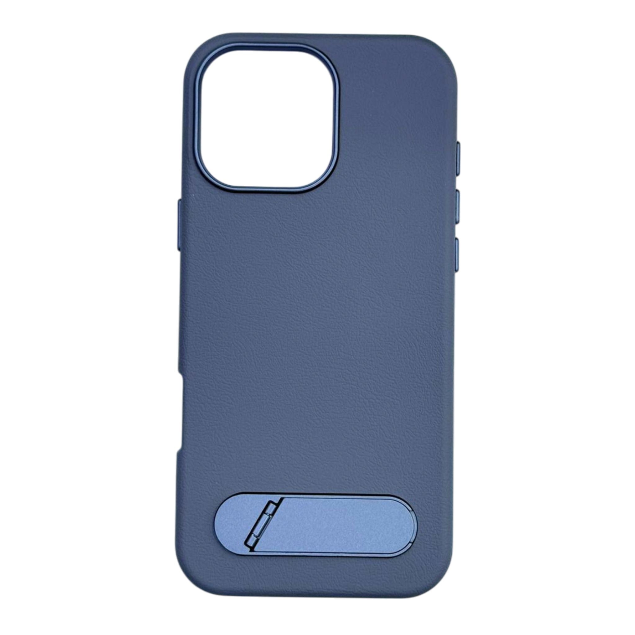 Maxora IPhone 16 Pro Max Leather Case with Kickstand