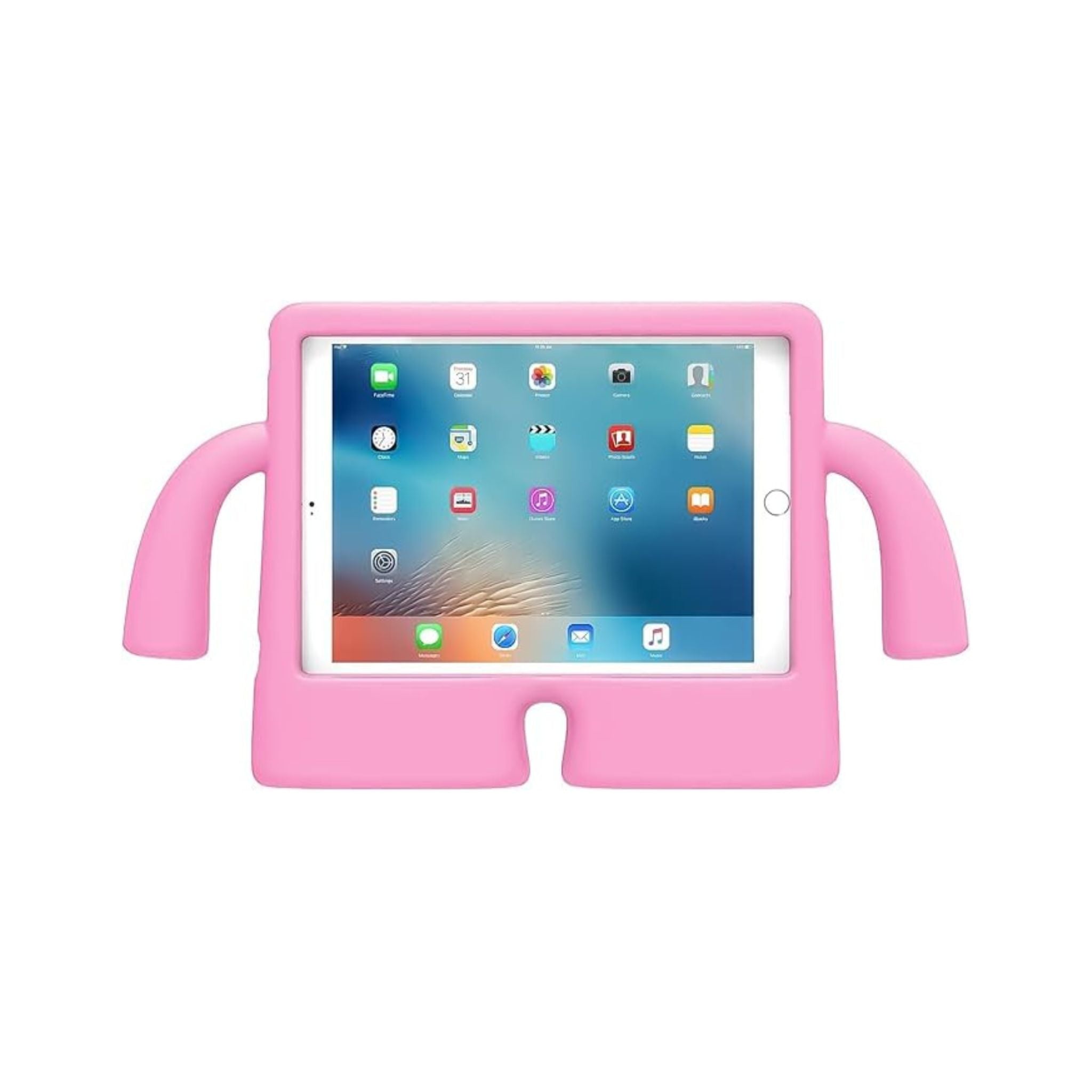 iPad 10.2/10.5 Case 9th/8th/7th Generation (2021/2020/2019), iPad Air 3rd Generation/Pro Shockproof Rugged Protective Case for Kids Boys Girls -Light Pink