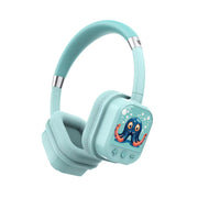 Porodo Soundtec Yotowave Kids Wireless Headphones with Comfortable & Breathable Cushion, 200mAh Battery, Up to 25 Hours Play Time, 40mm Speaker Size, Bluetooth Version 5.4, Recommended for Kids Aged 6+, Skin-Friendly Material, Safe Volume Limit - Bright
