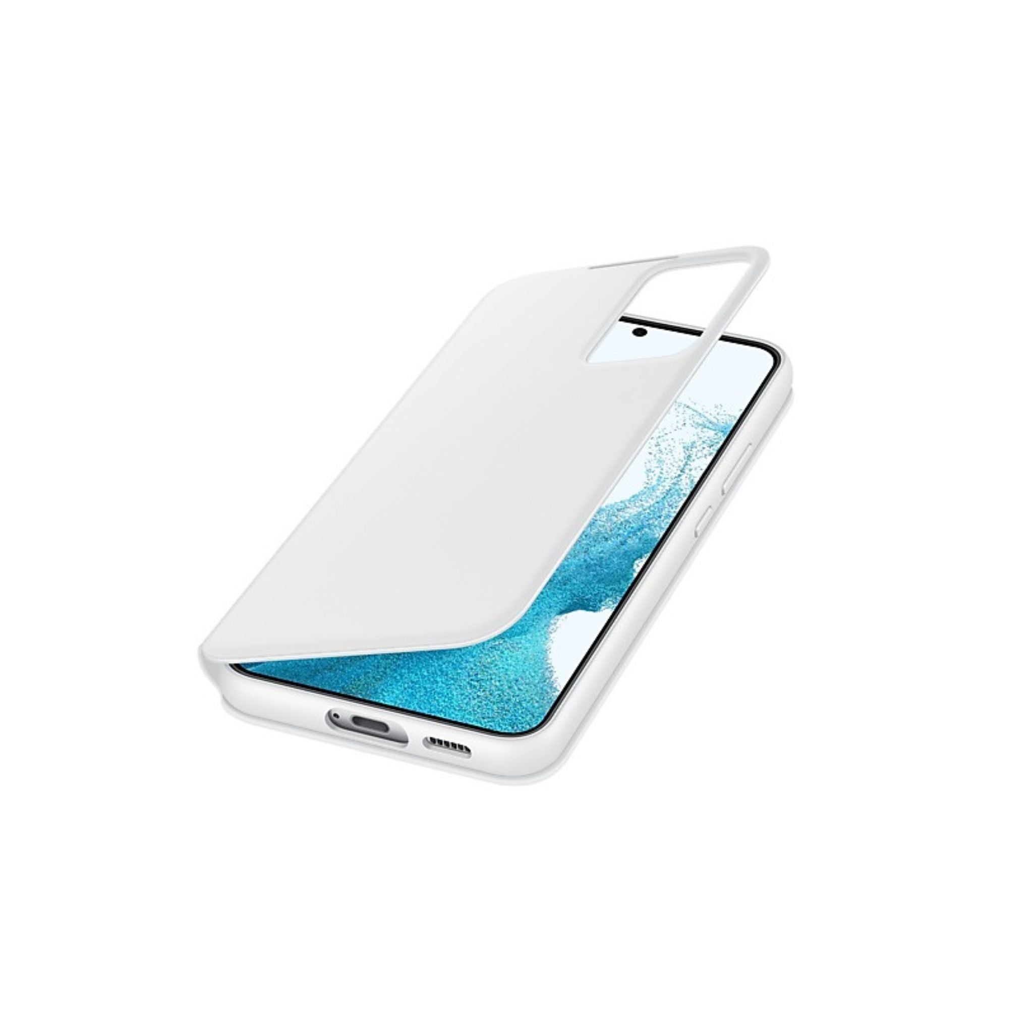 Samsung Galaxy S22+ Smart Clear View Cover -White