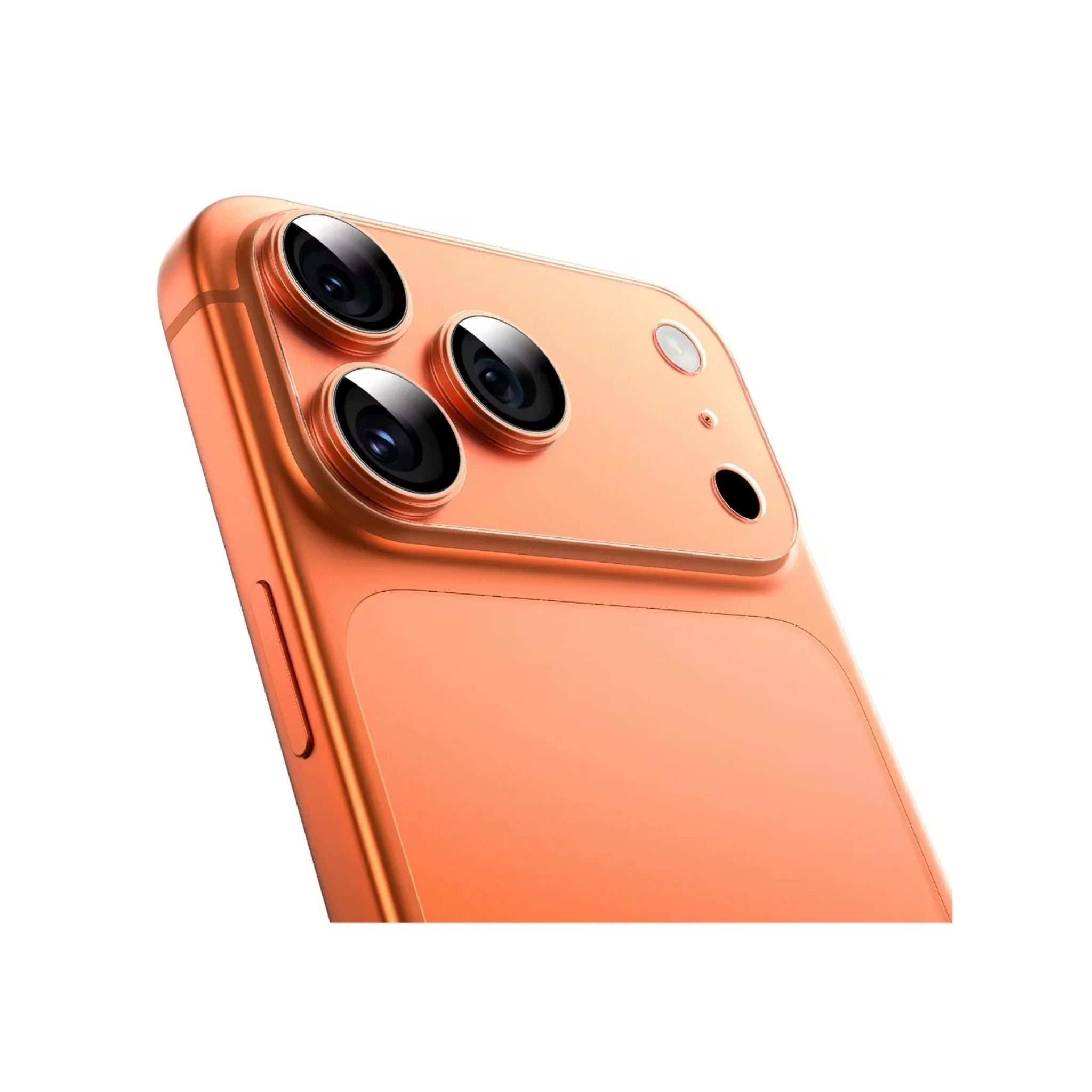 Green Lion Kanzen Camera Lens for iPhone 17 Pro, 9H Hardness, Easy to Apply, Anti Fingerprint, Bubble Free, Full Coverage, Ultra Clear Shooting, Impact Resistant, Ultra-Thin Base - Orange