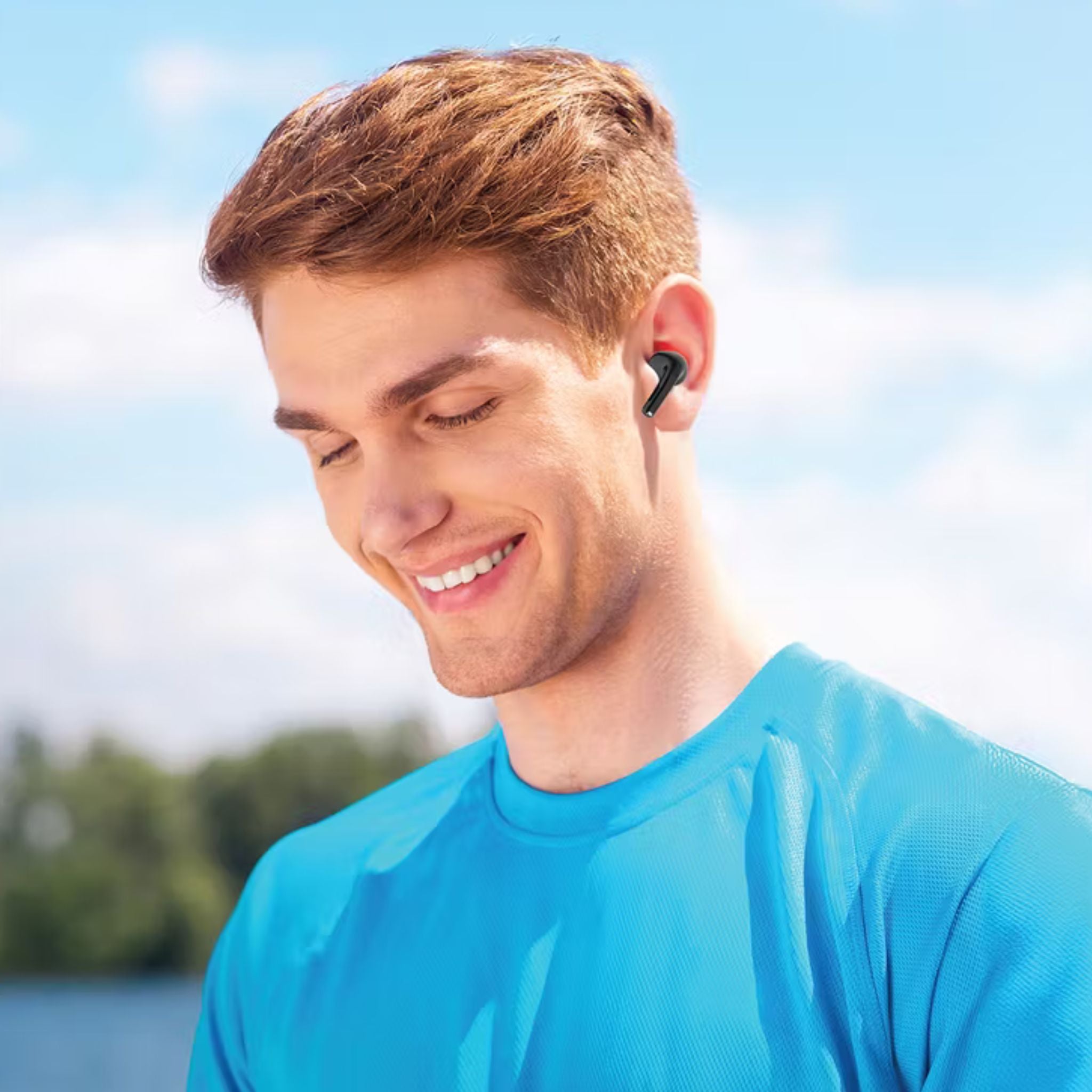 Green Lion True Wireless 4 G1 Earbuds with Touch Control, IPX4 Waterproof, Pop-Up Window, Comfortable to Wear, ENC, 25m Transmission Range