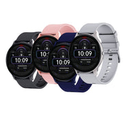 Green Lion GT-FIT Smart Watch with 1.45” Always-On Display, Bluetooth Calling, Heart Rate & Sleep Monitoring, Multiple Sports Modes, IP68 Waterproof, 5-7 Days Battery, Magnetic Charging – 22mm Strap